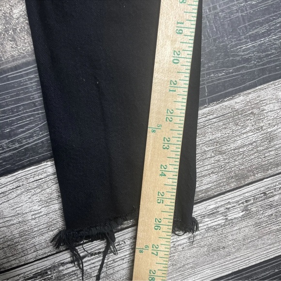 Pistola Womens Jeans Size 24 Black Distressed Skinny Ankle Length Stretch Fit 00 - Picture 10 of 11
